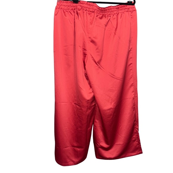 Ashley Stewart Red Wide Leg Pants - Picture 5 of 5